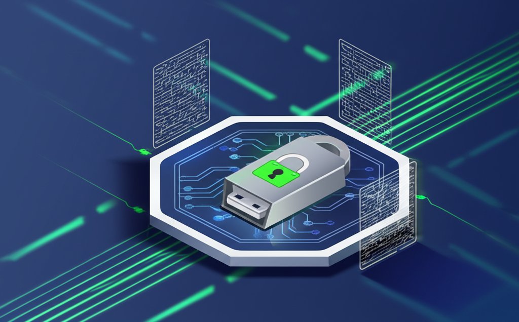 How a crypto USB drive provides secure digital currency cold storage.