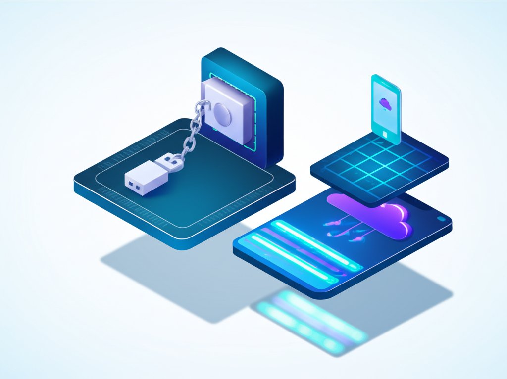 Hardware vs. software cryptocurrency wallet security comparison.