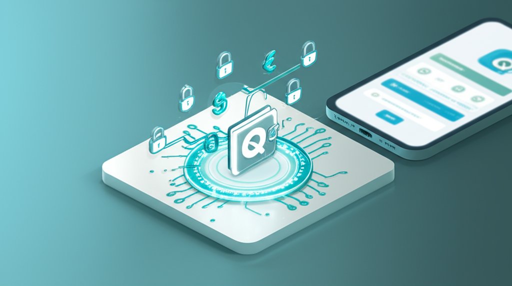 QFS Wallet app offering secure, next-gen crypto management.