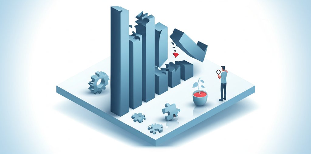 Analyzing core factors of decline, understanding causes beyond surface numbers.