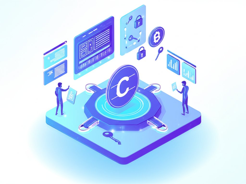 Utility crypto coins unlocking blockchain ecosystem services.