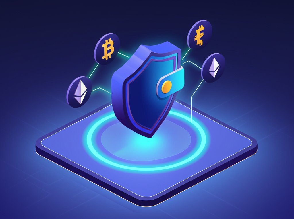 Hardware wallet: Secure offline storage for cryptocurrency and digital assets protection.